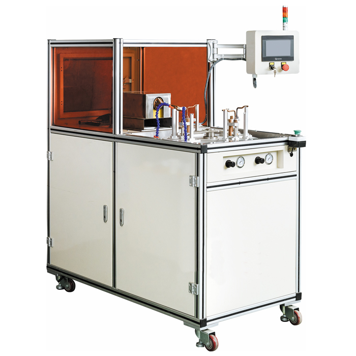 Induction heating automatic multi-station automatic brazing equipment